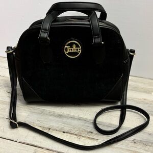 Juicy Couture Black and Gold Satchel